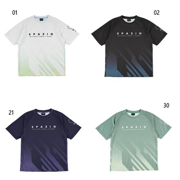 スパッツィオ メンズ レディース サイバーグラデプラシャツ サッカーウェア フットサルウェア トップ...