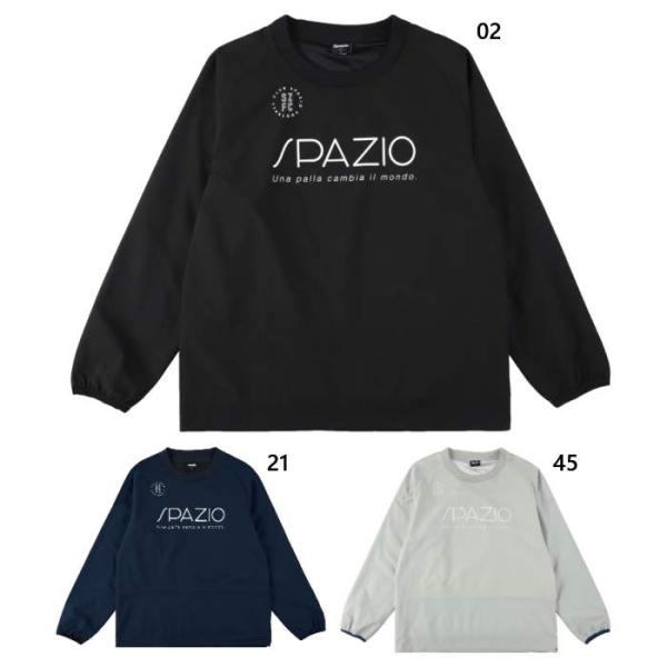 スパッツィオ メンズ レディース リブネック長袖ピステ サッカーウェア フットサルウェア トップス ...