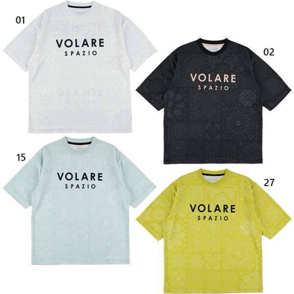 スパッツィオ メンズ レディース Volare ペイズリーオーバーサイズシャツ バレーボールウェア ...