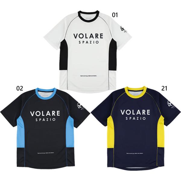 スパッツィオ メンズ レディース Volareバレープラシャツ1 バレーボールウェア トップス 半袖...