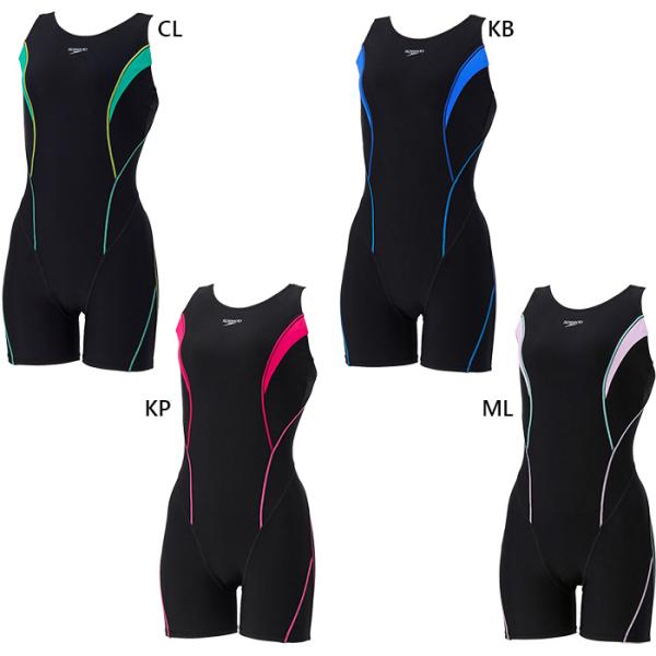 スピード レディース フィールアップルースンハーフニースキン スイムウエア スイミング 水泳 フィッ...