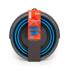 SOL エスオーエル 10L スター商事 メンズ レディース フラットパックバケツ アウトドア用品 キャンプ バーベキュー BBQ 折りたたみ 13862｜vitaliser