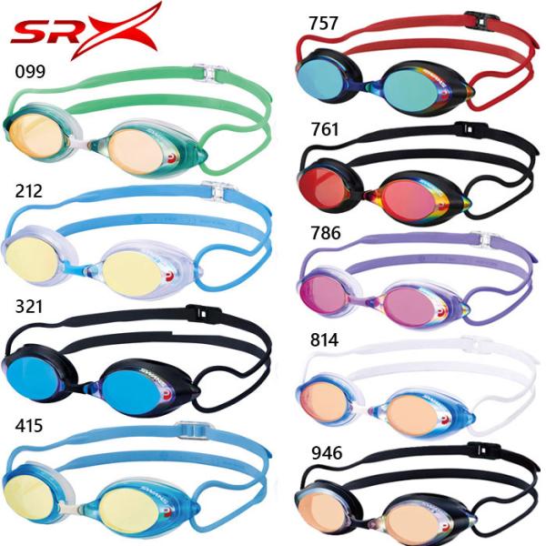 FINA 承認モデル スワンズ メンズ レディース レーシングクッション付き スイミングゴーグル ミ...