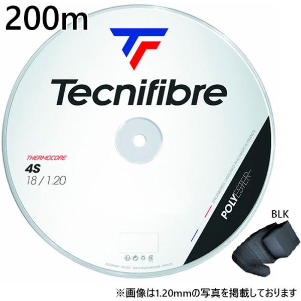 200m テクニファイバー メンズ レディース 4S テニス用品 ロールガット ストリング 04R4...