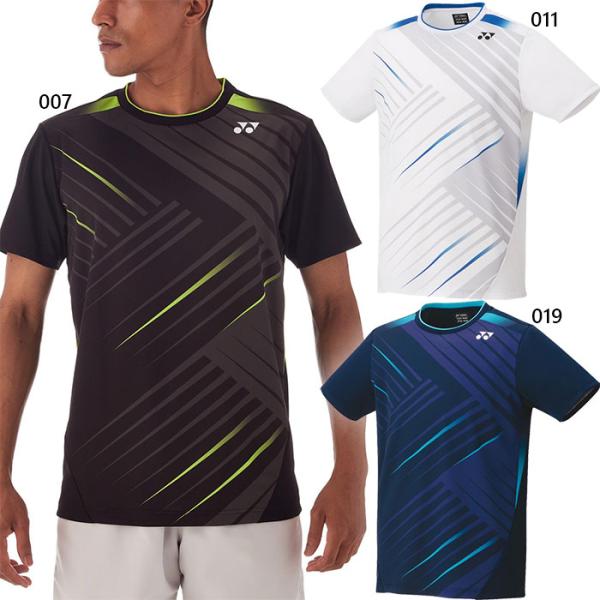 ヨネックス メンズ ユニゲームシャツ(フィットスタイル) テニス バドミントンウェア トップス 半袖...