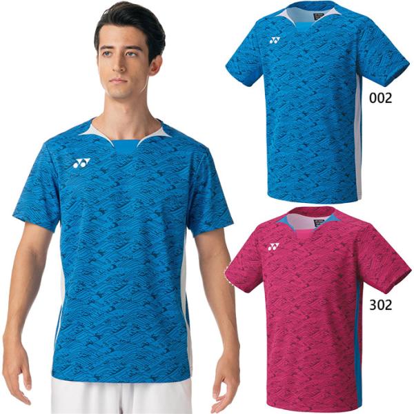 ヨネックス メンズ ゲームシャツ フィットスタイル テニス バドミントンウェア トップス 半袖Tシャ...