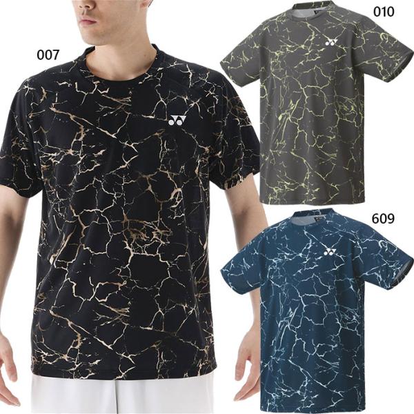 ヨネックス メンズ レディース ユニゲームシャツ フィットスタイル バドミントンウェア トップス 吸...