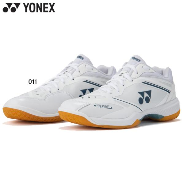 2E幅　スリム幅 ヨネックス メンズ レディース パワークッション 65Z スリム バドミントンシュ...