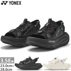 3.5E幅 ヨネックス メンズ レディース ワイワイ ラフトロッカー YY-RAFTROCKER スニーカーサンダル オフコートシューズ 厚底 クイックシューレース SHWRA1