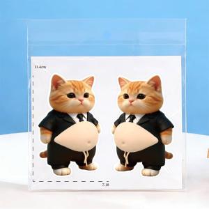 お腹 シール もちもち 6枚セット かわいい ...の詳細画像3