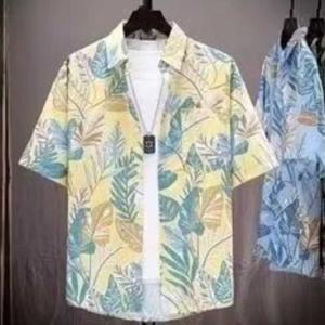 アロハシャツ アロハシャツ 花柄 夏服 軽量 ...の詳細画像2