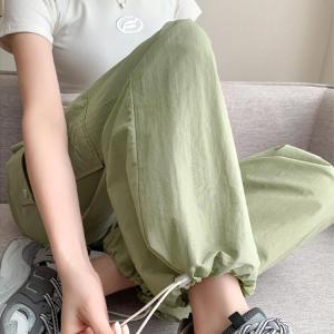 ロングパンツ レディース カーゴパンツ ストリ...の詳細画像3