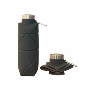 水筒 カラビナ付き シリコン 700ml スポ...の詳細画像3