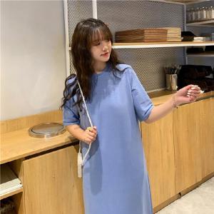体型カバー レディース 着痩せ ロングTシャツ...の詳細画像4