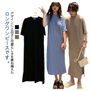 体型カバー レディース 着痩せ ロングTシャツ...の詳細画像5