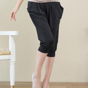 サルエルパンツ パンツ 七分丈 レディース 春...の詳細画像1