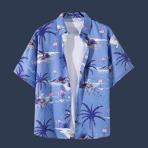 半袖シャツ メンズ シャツ アロハシャツ 夏 ...の詳細画像1
