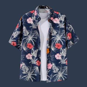 半袖シャツ メンズ シャツ アロハシャツ 夏 ...の詳細画像3
