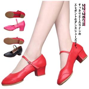 フェイクレザー 靴 ダンスシューズ ダンス レ...の詳細画像5