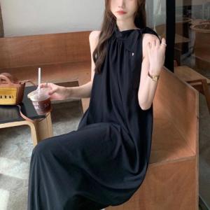 レディース ワンピース ゆったり ロング丈 ロ...の詳細画像4