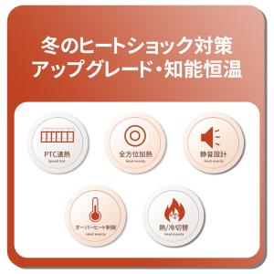 壁掛けヒーター セラミックヒーター ファンヒー...の詳細画像2