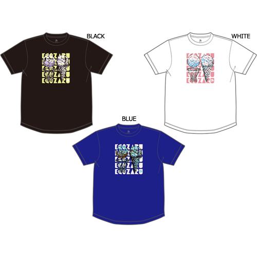 EGOZARU/エゴザル 別注 ブラーペイント アイス Tシャツ (エイコーオリジナル)