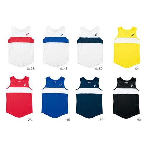 【★】asics/アシックス 陸上 レディース/ジュニア ランニングシャツ (XT2035)