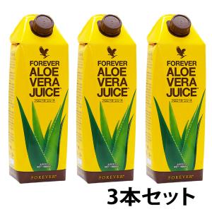 フォーエバー FLP アロエベラ ジュース 1L 3本セット｜ビタミン堂