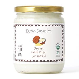 ブラウンシュガーファースト 有機エキストラヴァージンココナッツオイル 425g×1個