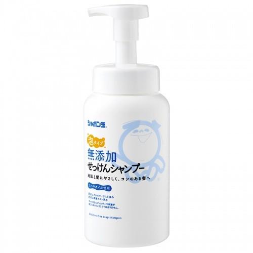 シャボン玉石けん 無添加せっけんシャンプー泡タイプ 本体 520mL