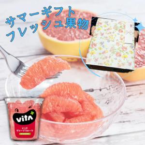 ビタプラス VITA+ レッドグレープフルーツ シロップ漬け 227g 12個入 フルーツ スイーツ まとめ買い ビタミンC