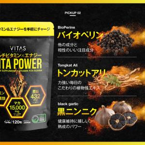 VITAS バイタス VITAPOWER ビタ...の詳細画像4