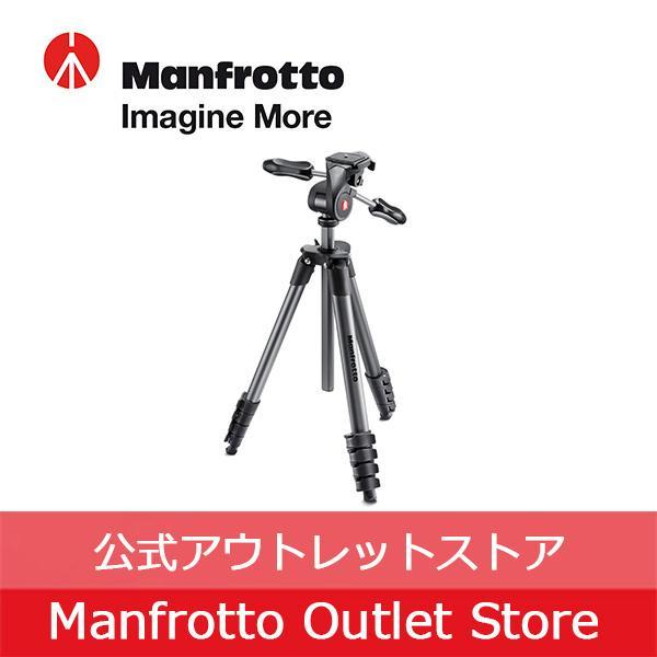 【公式 展示中古品Aランク】Manfrotto マンフロット COMPACTアドバンス三脚 3ウェイ...