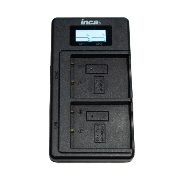 【OUTLET】INCA インカ スマート USB ツインチャージャー Fujifilm NP-W1...