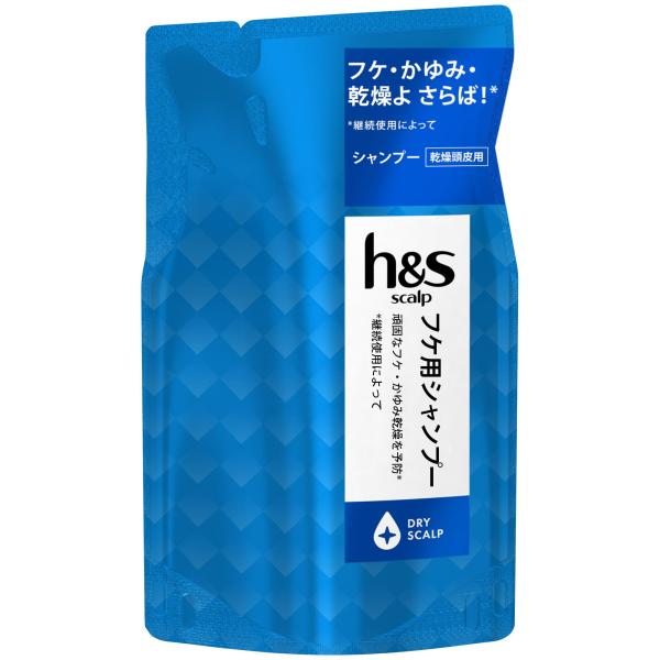 h&amp;s scalp シャンプー 詰め替え 300mL ドライスカルプ エイチアンドエス スカルプ