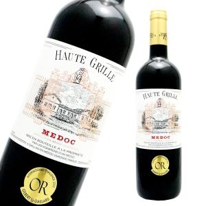 赤ワイン オート グリル AOC メドック 辛口 フランス ボルドー 金賞 メダル 爆買