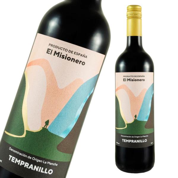 ワイン  赤ワイン エル ミシオネロ テンプラニーリョ 赤 辛口 スペインワイン 爆買