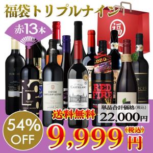 ワイン ワインセット 赤ワイン ワイン福袋 福袋 赤 13本 辛口 赤ワインセット 爆買