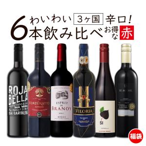 ワイン ワインセット お買い得 赤 わいわい楽しめる 辛口 6本 スペイン フランス チリ イタリア 金賞 送料無料 一部除外 福袋｜viva-bonappetit