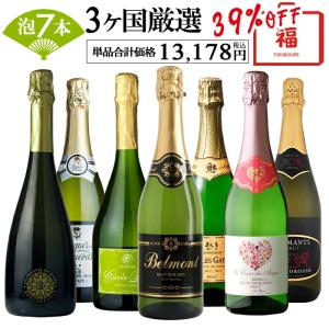 ワイン ワインセット 泡 スパークリング ワイン福袋 福袋 5本