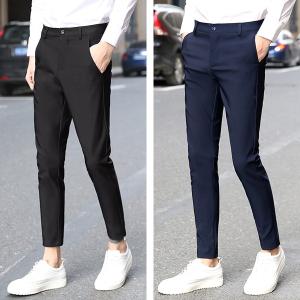 チノパン メンズ スキニーパンツ 9分丈 ストレッチ テーパ...