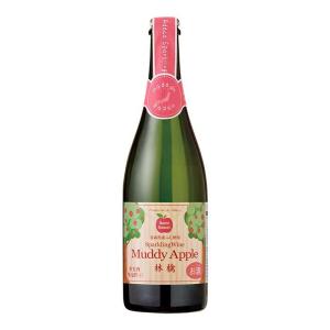 ワイン マディ アップル セミスイート スパークリングワイン 750ml 青森県産 甘口 国産 日本産 シードル りんごのお酒 低アルコール 15SL 爆買