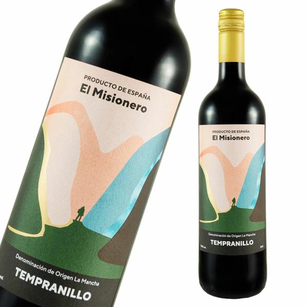 ワイン  赤ワイン エル ミシオネロ テンプラニーリョ 赤 辛口 スペインワイン 爆買 1105