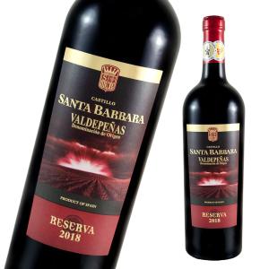 ワイン 赤ワイン カスティーリョ サンタ バルバラ レセルバ スペイン産 辛口 赤｜viva-vino