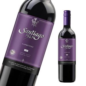 ワイン 赤ワイン サンティアゴ 1541 カルメネール チリワイン 赤 チリ 辛口｜viva-vino