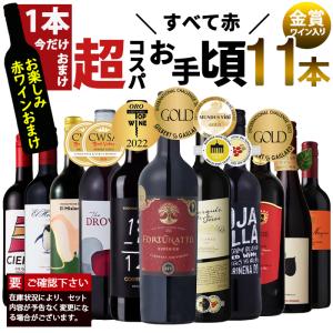 50％OFF 1本おまけで全12本 セール ワイン ワインセット 赤 赤ワイン