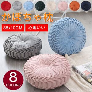 ベルベット プリーツ ラウンド パンプキンス ロー枕 ソファクッション フロアピロー 装飾用ホームソファチェアベッド車 装飾的な床の枕 丸い枕