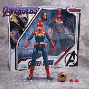 アベンジャーズ Avengers  7インチ キャプテン マーベル 正規版  透明ブラケット