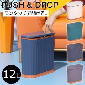 ゴミ箱 蓋付き トイレ 12L スリム キッチン 12リットル カウンター下 ダストボックス フタ付き おしゃれ ごみ箱
