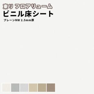 長尺シート フロアリューム 東リ プレーンNW 2.5ｍｍ厚 182ｃｍ巾